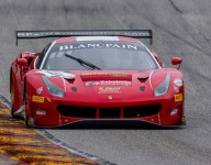 Serra/Vilander flag to flag in Road America GT Race 1