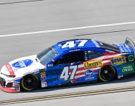 JTG Daugherty's No. 47 hauler catches fire while traveling to Kansas