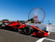 Vettel on pole as Ferrari locks out front row in Japan
