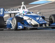 VeeKay, McElrea, Rasmussen fastest on Road to Indy test Day 2