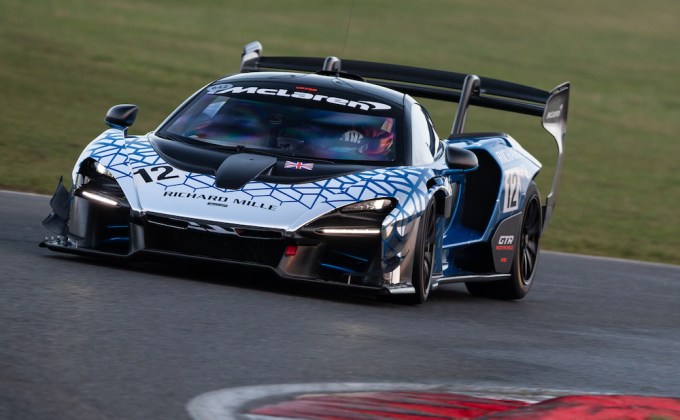 JR Hildebrand takes on the McLaren Senna GTR