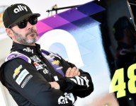 Johnson tops Friday night practice in Las Vegas