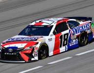 Rain washes out Vegas qualifying; Kyle Busch on pole