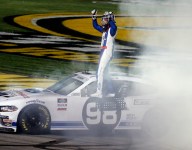 Briscoe wins rain-delayed Vegas Xfinity