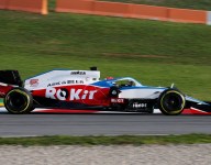 Williams hits the track with FW43 on busy day of debuts
