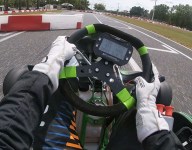 Askew lets off steam in karts