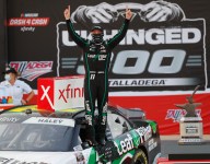 Haley gets first Xfinity win, paces Kaulig Racing 1-2 at Talladega