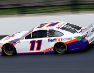 Hamlin's quest for elusive Indy win ends with late crash while leading