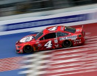 Harvick wins again to sweep the weekend at Michigan