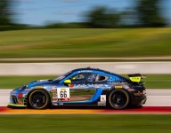 Pumpelly ouduels Cooper in GT4 America Sprint Race 2