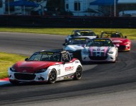 Carter takes wild Global Mazda MX-5 Cup Race 2 win at Mid-Ohio