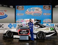 Allmendinger prevails for wet, wild Charlotte Roval Xfinity win