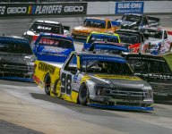 Enfinger advances with Truck Playoff win at Martinsville