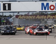 Point leader to garage in opening hour at Sebring