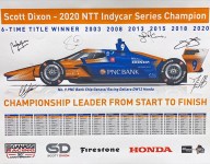 Limited edition prints celebrating Dixon's sixth title will benefit charity