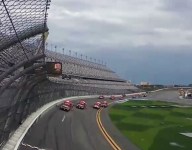 Final Daytona practice rained out; 9 drivers to start at the back
