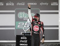 Bell overcomes Logano for first Cup win in wild Daytona road race