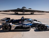 A stealth bomber-inspired livery for Daly's ECR Chevy