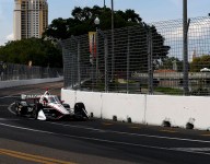 Newgarden sets the pace in IndyCar St Petersburg practice