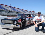 Earnhardt Jr paces Darlington in his father’s Nova