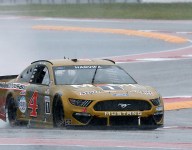 Harvick left fuming over NASCAR's decision to race in rain at COTA