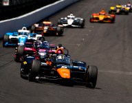 O’Ward loses third by risking it all at Indy