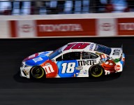 Kyle Busch satisfied with being best of the rest after a Hendrick stampede