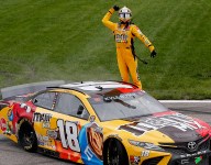 Kyle Busch takes victory to complete Kansas weekend sweep