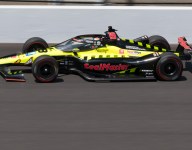 Jones tows Coyne to the top at midpoint of Fast Friday at Indy