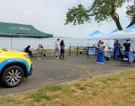 Lime Rock Park hosts COVID vaccination site during Memorial Day weekend