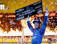 Larson surges to All-Star Race victory in Texas