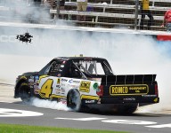 Nemechek grabs fourth Truck Series win of the season at Texas