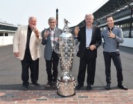 Four-time Indy 500 winners welcome new member to the club at IMS