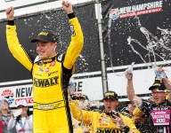 Bell wins third straight Xfinity race at New Hampshire