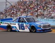 Hill wins shortened Watkins Glen Trucks; playoff field set