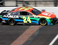 Byron wins Indy road course pole