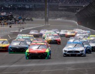 Broken curb delivers 'a bunch of carnage' on Indy road course