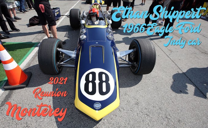 In-Car: Bobby Rahal's 1966 Eagle-Ford at the 2021 Monterey Reunion