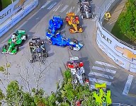 Penske teammates trigger 11-car Nashville red flag