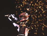 Larson completes Indy dirt sweep