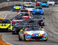 Rollan hangs on for Mazda MX-5 Cup Road America win
