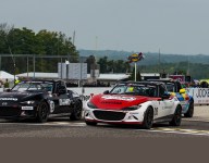 Carter beats Paley by a nose in Mazda MX-5 Cup at Road America