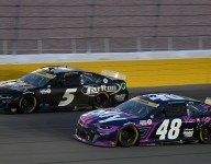 Larson fights back for 10th after 'poor execution' derails night