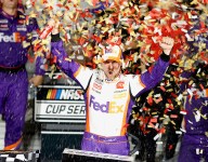 Hamlin rolls to Vegas victory