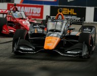 O'Ward's title hopes end after early contact from Jones