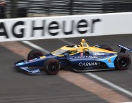 Johnson energized by first IMS oval test