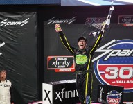 As darkness falls on Talladega, Brown gets breakthrough Xfinity win