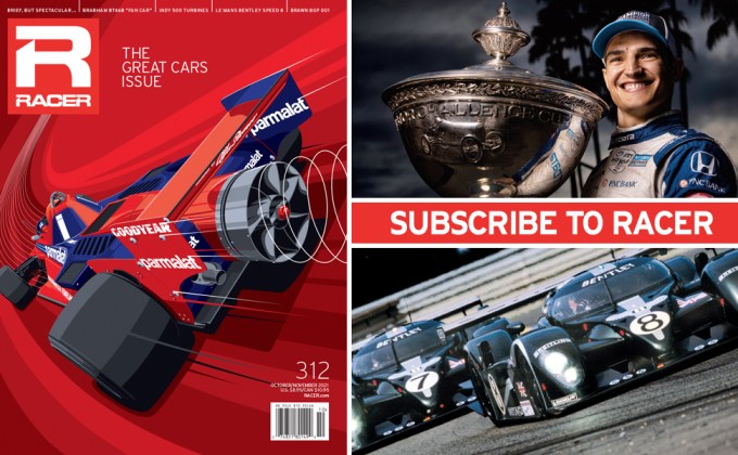 RACER Oct/Nov 2021: The Great Cars Issue