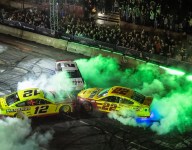 NASCAR drivers light up Nashville streets with Burnouts on Broadway