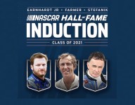 Earnhardt Jr., Farmer and Stefanik inducted into NASCAR Hall of Fame